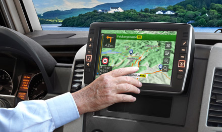 Mercedes sprinter sat sales nav